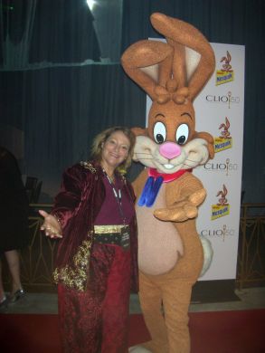 Dancing with the Nestle Bunny